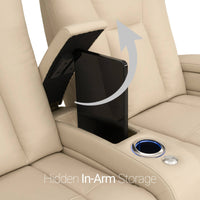 Serenity Leather BACKROW Home Theater Seating® Single Recliner