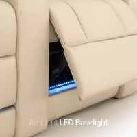 Serenity Leather BACKROW Home Theater Seating® Single Recliner