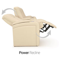 Serenity Leather BACKROW Home Theater Seating® Single Recliner