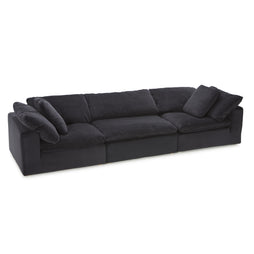 Seatcraft Heavenly Modular Sofa Fabric, Black, or Brown