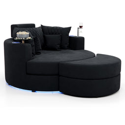 Swivel Cuddle Seat Home Theater Furniture