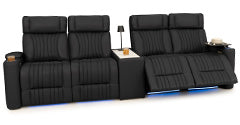 Row of 4 Dual Loveseats 125.0"