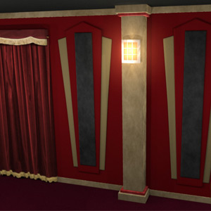 Contemporary Home Theater Column
