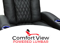 Adjustable Lumbar Support featured on the Stanza Single Recliner