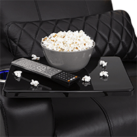 Home Theater Seats Swivel Tray Table