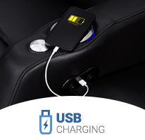 Sienna Leather Gel USB Charging