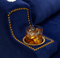 Your Choice of Cupholders and Nailheads