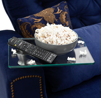 Free Glass Tray Table and Mount