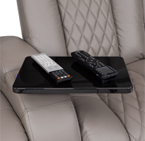 Swivel Tray Tables Included