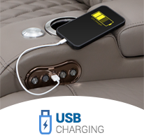 USB Charging on Recline Switch