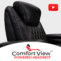 ComfortView Powered Headrest Home Theater Seating