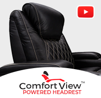 ComfortView Powered Headrest Home Theater Seating