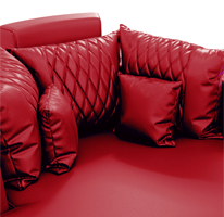 Matching Accent Cuddle Seat Pillows