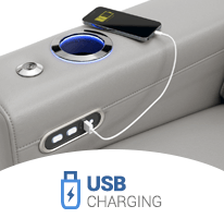 USB Charging Theater Seating