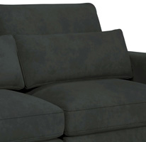 Matching Fabric Accent Pillows