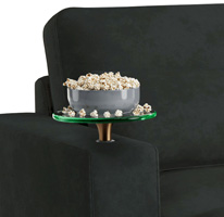 Sturdy Optional Glass Tray table