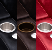 Different Cupholder Finish depending on Color of Sofa