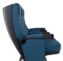 This Movie Seat Features a Rocker Recliner Backrest