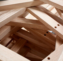 Kiln-Dried Wood Frame