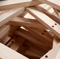 Kiln-Dried Wood Frame Reinforcement