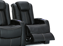 Power Recline Feature included in the Seatcraft Omega Sofa