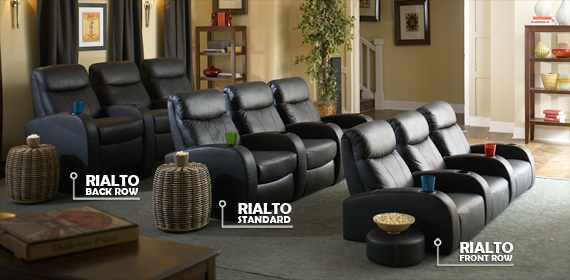 Rialto Stage Home Theater Seating