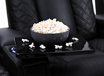 Enigma Home Theater Single Recliner Tray Table