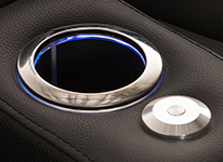 Lighted cupholders
