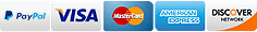 We Accept Most Major Credit Cards